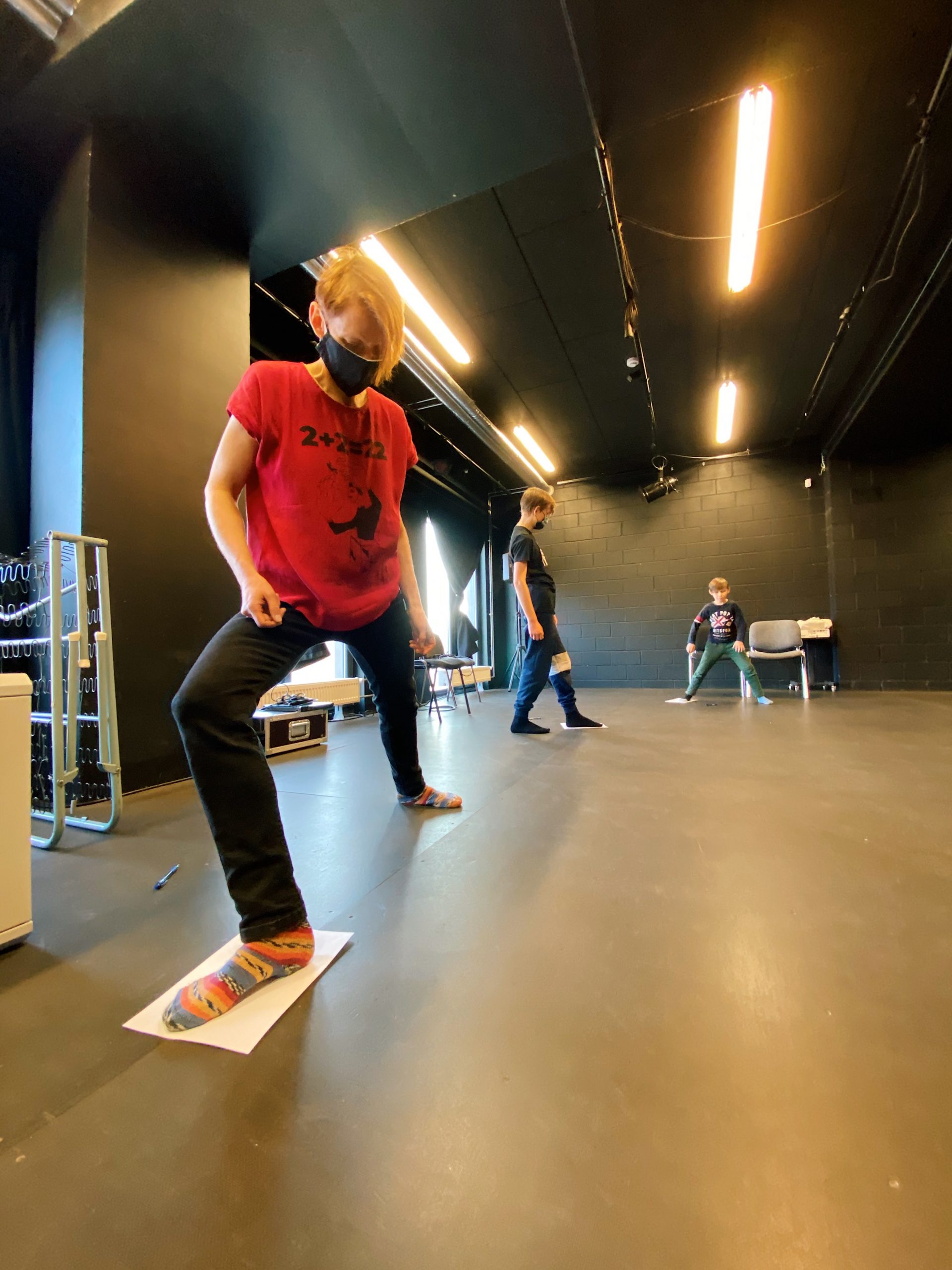 Osalejad liikumispausil